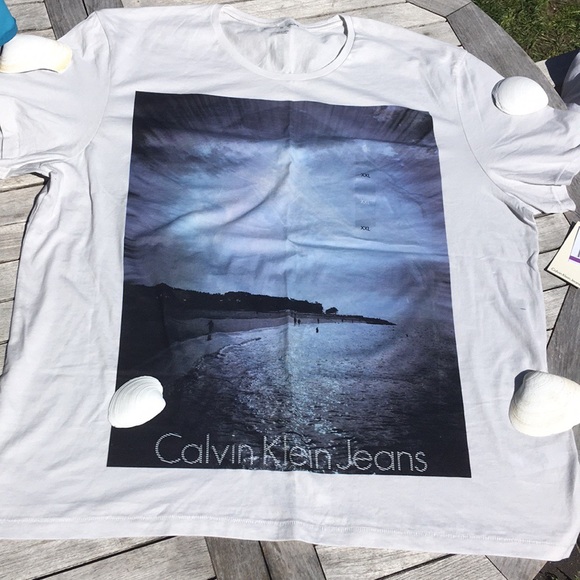 Calvin Klein Jeans Other - NWT 🌴 CALVIN KLEIN COTTON BEACH T-SHIRT Men’s XXL